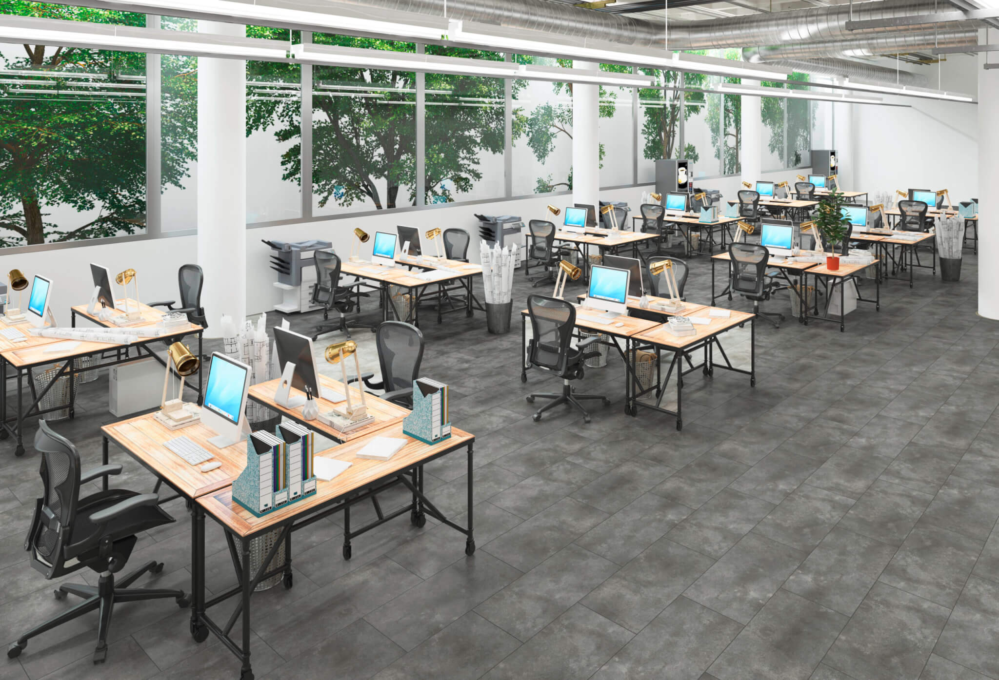 Grande Dryback Tile 4501 Concrete Antra - Afbeelding 2