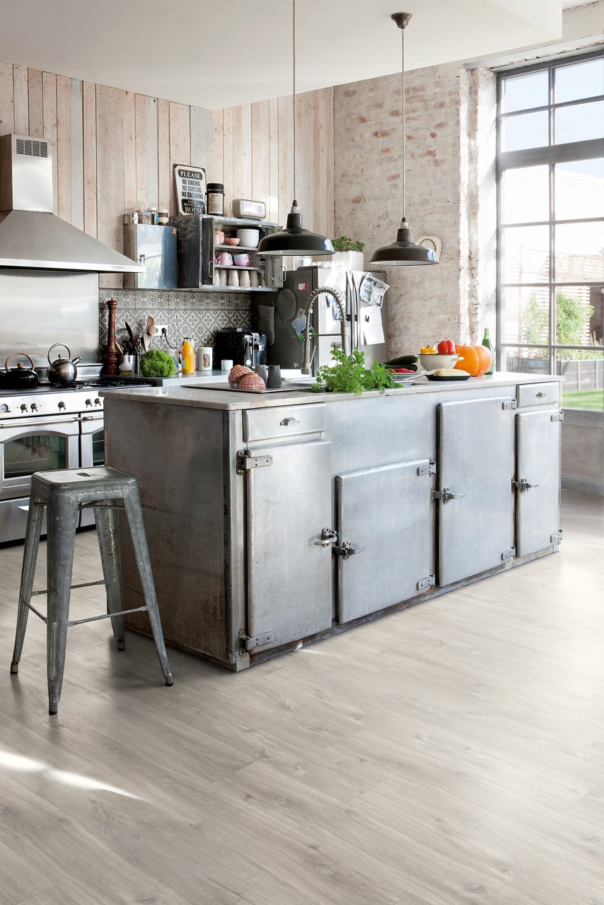Quick-Step Blos base AVSPT40030 Canyon grijze eik met zaagsneden - Afbeelding 3