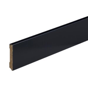 Co-pro gelakte plint Amsterdam zwart 70x12