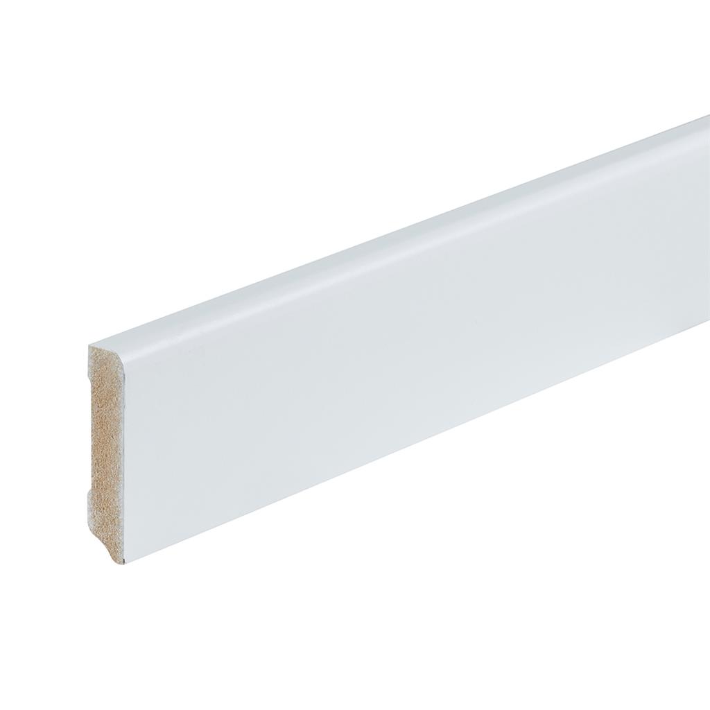 Co-pro gelakte plint Berlijn wit 70x15