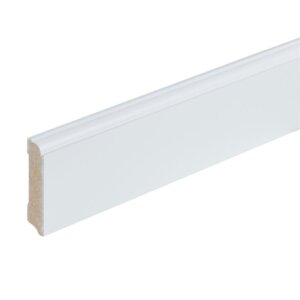 Co-pro gelakte plint Praag wit 70x15