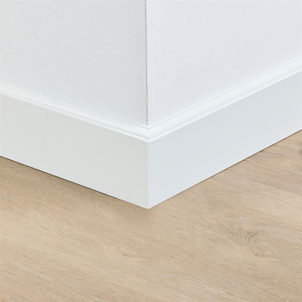 Co-pro gelakte plint Praag wit 90x15 - Image 2
