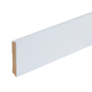Co-pro gegronde plint Amsterdam wit 90x15