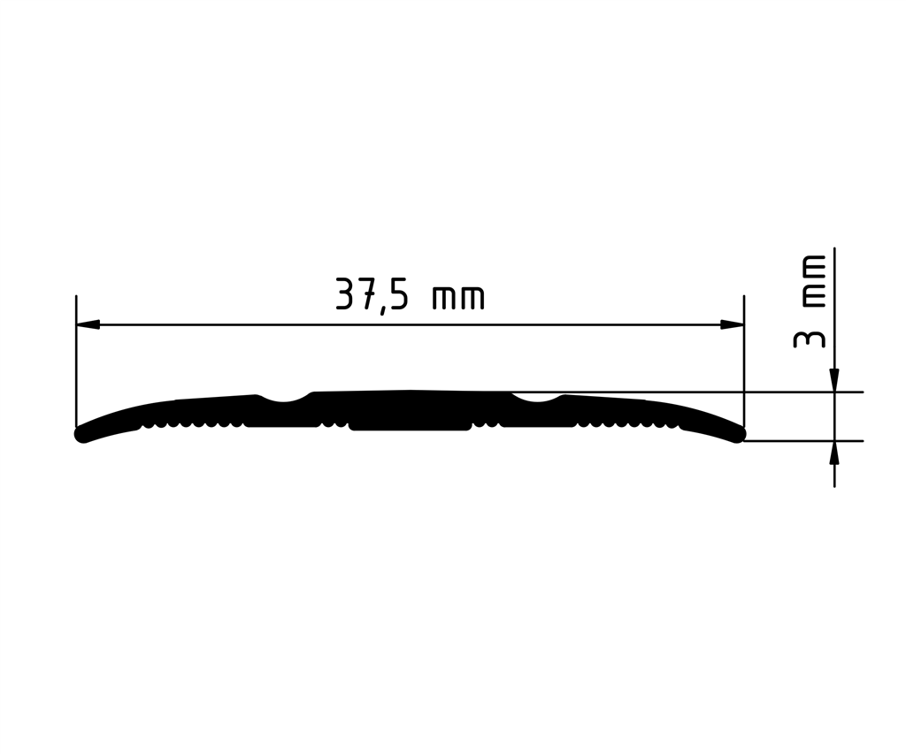 Co-pro dilatatieprofiel zelfklevend 38mm eik gekalkt - Image 2