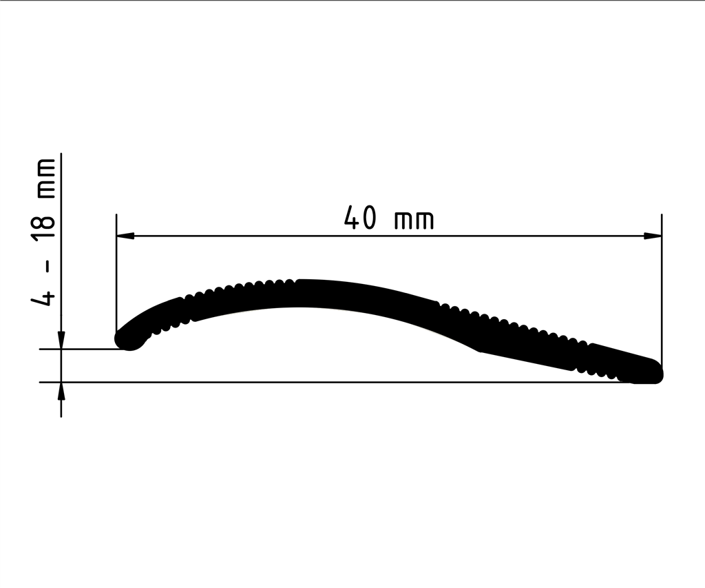 Co-pro overgangsprofiel zelfklevend 4 tot 18mm rvs - Image 2